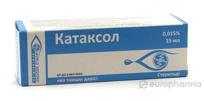Катаксол 0,015% 15мл гл. капли Производитель: Турция World Medicine Ilac San ve Tic A.S